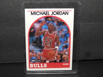 1989 Hoops Michael Jordan Basketball Card