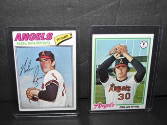 Lot Of 1970s Topps Nolan Ryan Baseball Cards