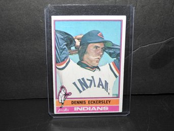 1976 Topps HOFer Dennis Eckersley ROOKIE Baseball Card