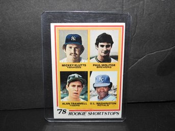 1978 HOFer Paul Molitor ROOKIE Baseball Card