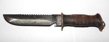WW2 Stacked Fixed Blade EG Waterman Fighting Knife