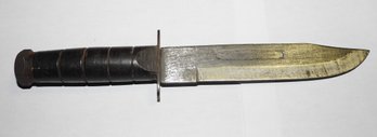 WW2 Iron Head Fixed Blade Fighting Knife