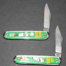 Pair Of 1960s Gehrig & Wagner Folding Pocket Knives