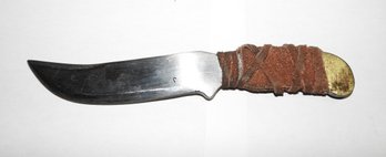 1950s Leather Wrapped Custom Dagger Knife