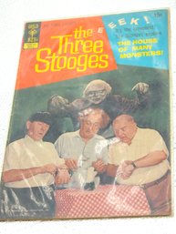 Desirable House Of Many Monsters 3 Stooges 15 Cent Comic Book