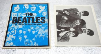 Rare Beatles Capitol Record Promotional Brochure With Pull Out  Photo