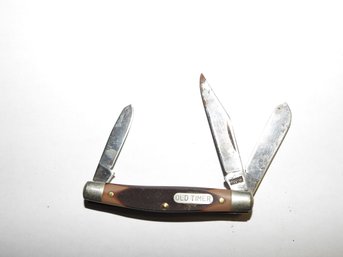 1960s Old Timer 3 Blade Folding Knife
