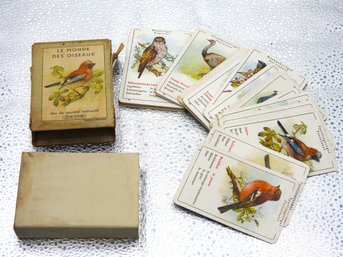 Old Victorian Aviary Bird Trading Cards