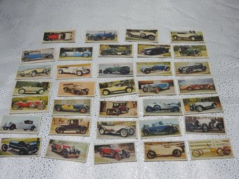 Old Black Cat Automobile Car Cards