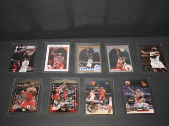 Lot 3 Of Vintage Michael Jordan Basketball Cards