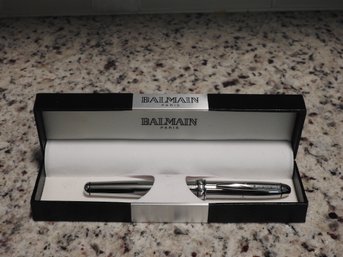 Nice Balmain Writing Pen With Case