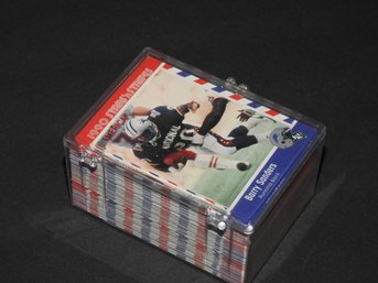 Set Of 1990 Stars & Stripes Football Cards