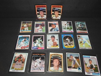 Huge Lot Of Tommy John Vintage Baseball Cards