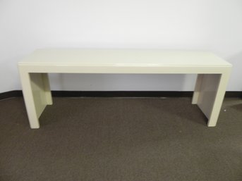 Long And Sleek Mid Century Accent Table