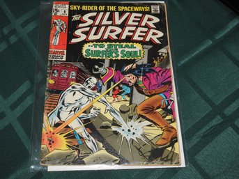 Marvel Comics # 9 Silver Surfer Comic Book Bagged & Boarded