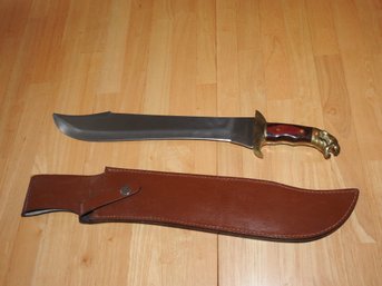 Old Smoky 18 Inch Figural Knife & Sheath