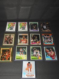 Lot Of Old Basketball Cards Bird Hayes Gilmore & More