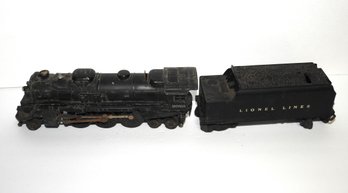Old O Gauge Lionel Metal 2026 Locomotive Engine Train & Coal Car