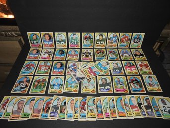 Huge Lot Of Old Football Cards