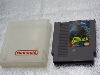 Old Nintendo Godzilla Video Game