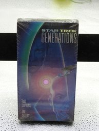 Sealed Star Trek Generations Vhs Tape