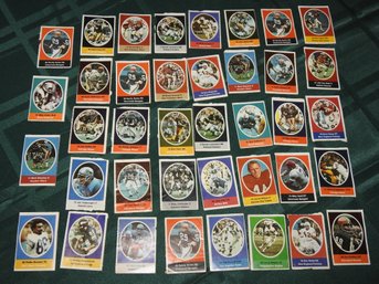 1972 NFL Football Stamps For Stamp Album