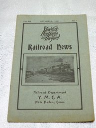 Circa 1908 New York New Haven Hartford Railroad News