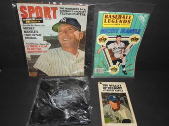 Vintage Mickey Mantle Lot Including 1966 Sport Magazine