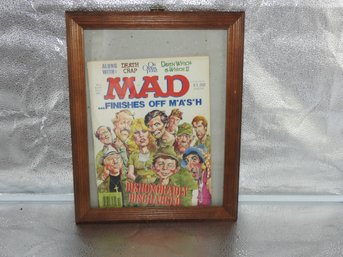 1982 Mad Magazine Finishes MASH Magazine In Frame