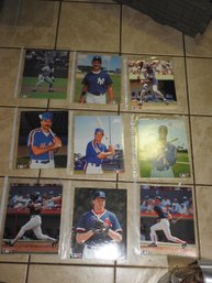 Lot Of 8x10 Baseball Player Photos Mattingly Henderson Clemens & More