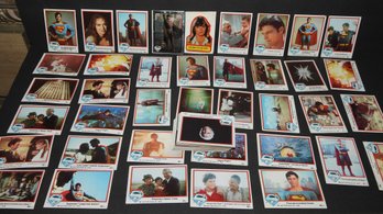 Large Lot Of 1978 Superman Trading Cards