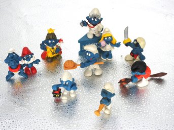 Lot Of Vintage Smurfs