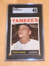 1954 Topps Roger Maris SGC Graded Baseball Card