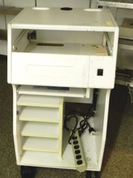 Rolling Cart With Power Strip (up)