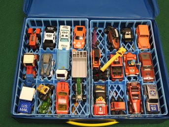 Lot 2 Of Double Layer Case  1/64th Diecast Cars