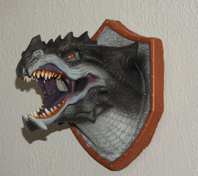 Cool Wall Mounted Latex Foam Dragon Head