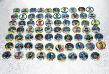 Huge Lot Of 1988 Baseball Player Metal Coins