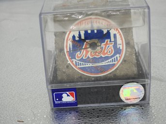 Cool NY Mets Desktop Baseball Clock