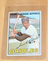 1967 Topps HOFer Frank Robinson Baseball Card