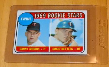 1969 Topps ROOKIE Craig Nettles Baseball Card