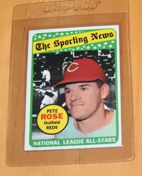 1969 Topps Pete Rose Baseball Card