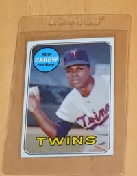 1969 Topps HOFer Rod Carew Baseball Card