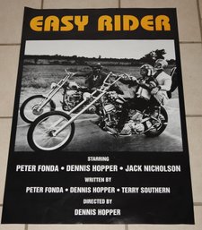 Vintage EASY RIDER Movie Poster 36 Inch