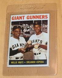 1964 Topps Willie Mays Baseball Card