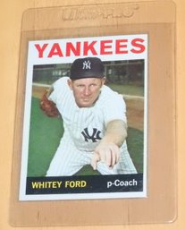 1964 Topps Whitey Ford Baseball Card