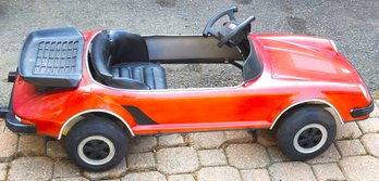 RARE Old Prestige Mini Motors Porsche Electric Car Would Make Awesome Display Piece Aprox 4ft Long