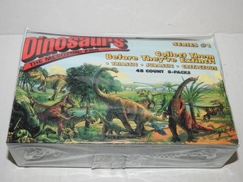 SEALED Box Of Dinosaurs Trading Cards