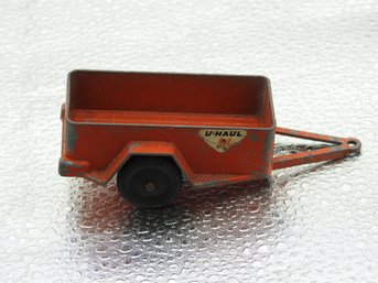 HTF Old Tootsietoy Uhaul Steel Trailer