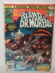 SIGNED Stan Lee Dr. Moreau Comic Book Bagged & Boarded