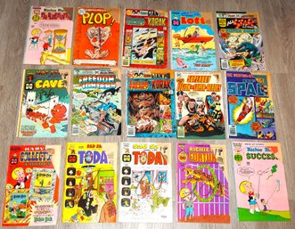 HUGE Lot Of Vintage Comic Books PLOP Freedom Fighters & More